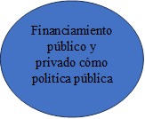 Financiamiento público y privado cómo política pública