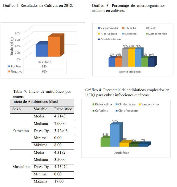 Gráfico 1. Etiología de las quemaduras durante el período de estudio. 